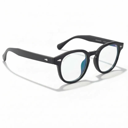 Waimea RPET round eyeglass frames in recycled plastic, unisex size L · ReFramed, photo 17 of 30