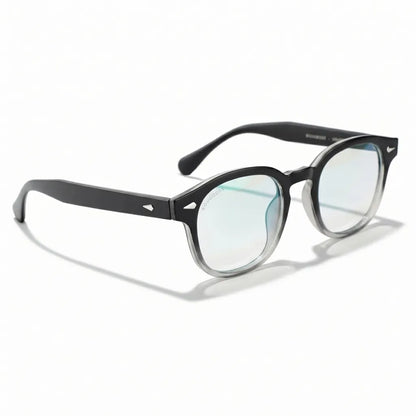 Waimea RPET round eyeglass frames in recycled plastic, unisex size L · ReFramed, photo 28 of 30