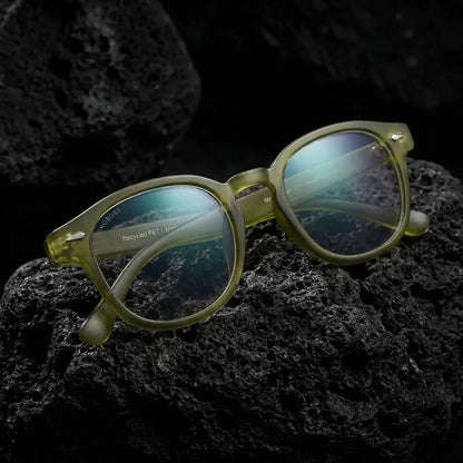 Waimea RPET Round Eyeglass Frames in Recycled Plastic