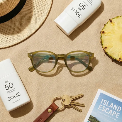 Waimea RPET Round Eyeglass Frames in Recycled Plastic