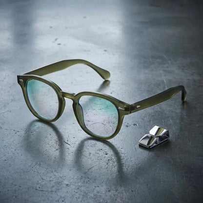 Waimea RPET Round Eyeglass Frames in Recycled Plastic