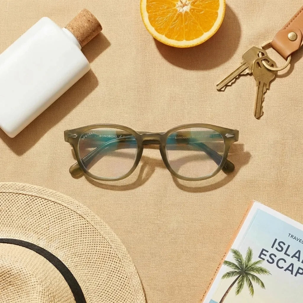 Waimea RPET Round Eyeglass Frames in Recycled Plastic
