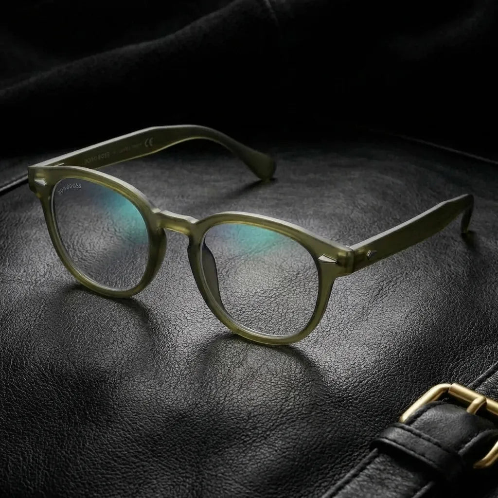 Waimea RPET Round Eyeglass Frames in Recycled Plastic