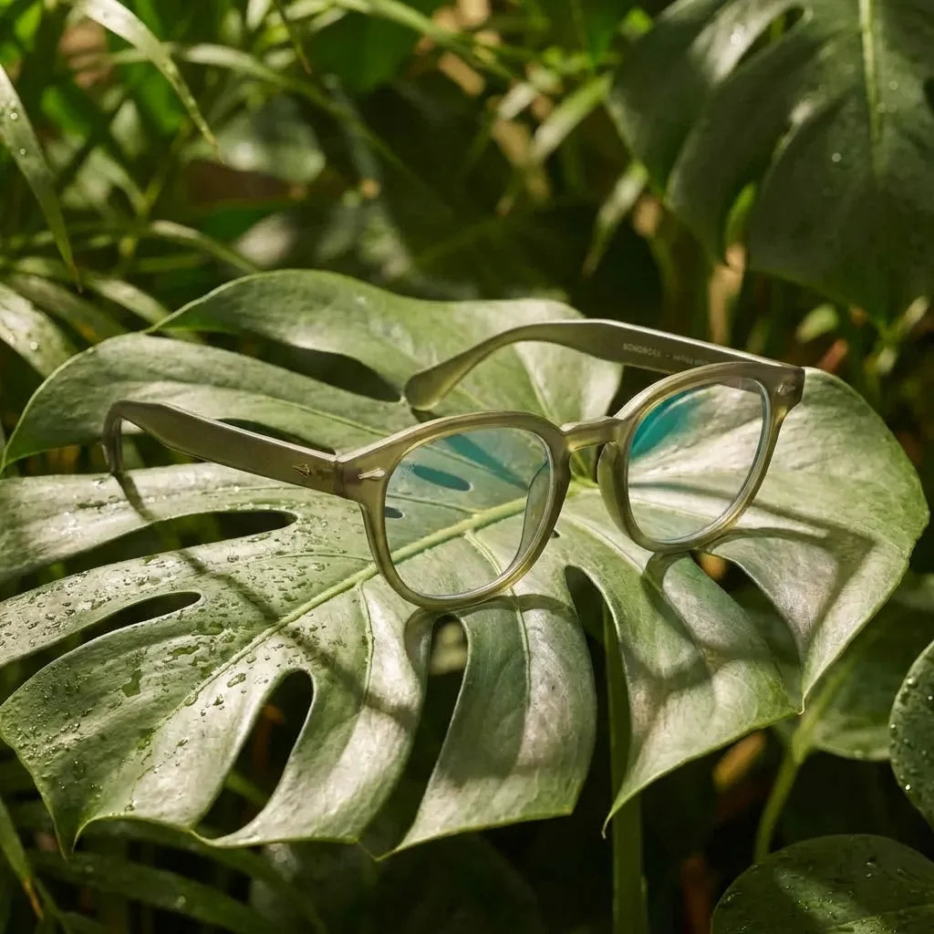 Waimea RPET Round Eyeglass Frames in Recycled Plastic
